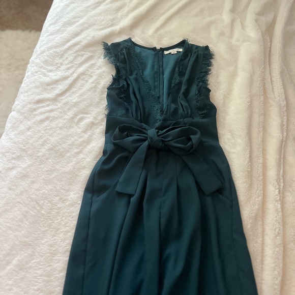 Teal lace pant romper - Picture 8 of 8